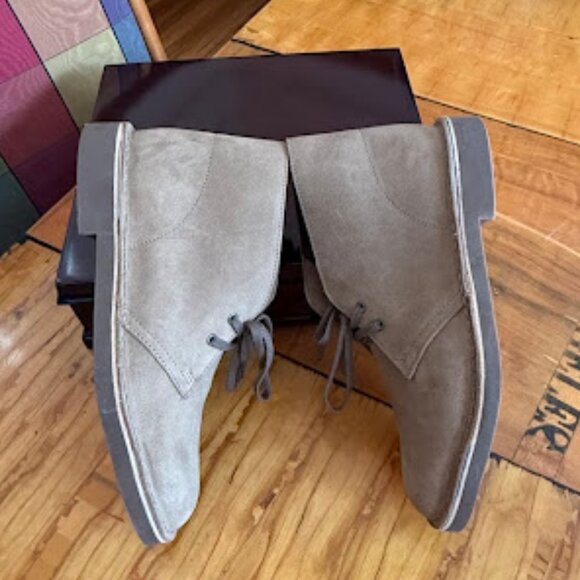 Clarks | Mens Suede‎ Tan Bushacre Shoes 7.5M - Picture 3 of 9